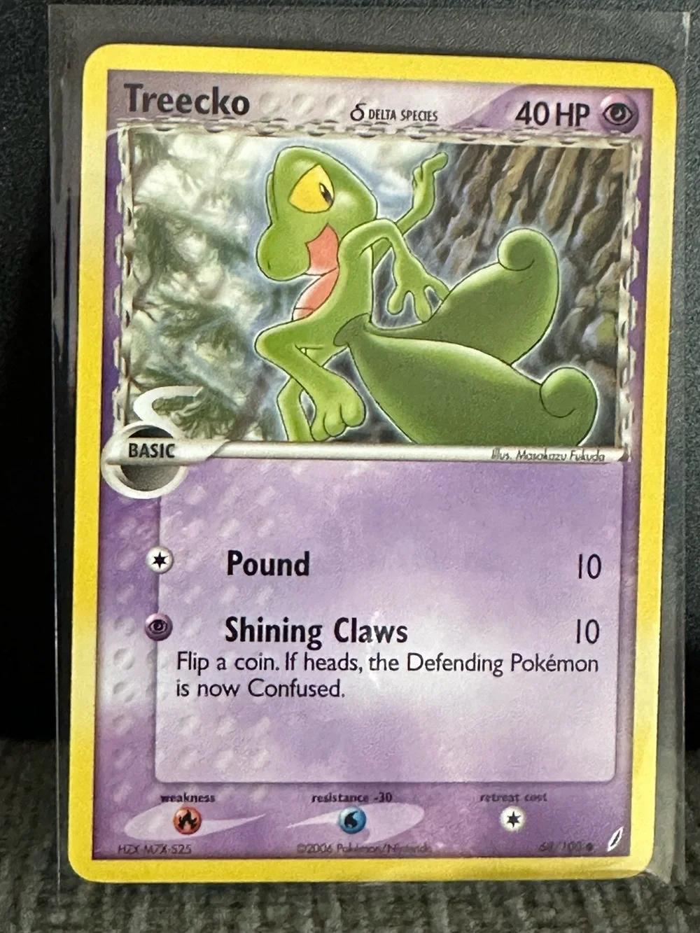 2 Treecko lot- Pokemon 2003 Promo holo 016 target cgc 9 mint / raw #68 delta OBO